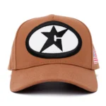 Carpet Glow in the Dark C-Star Hat - Brown