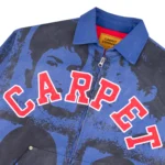 Carpetco I-Ladies Waxed Work Jacket Blue  - Image 3
