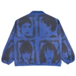Carpetco I-Ladies Waxed Work Jacket Blue  - Image 2