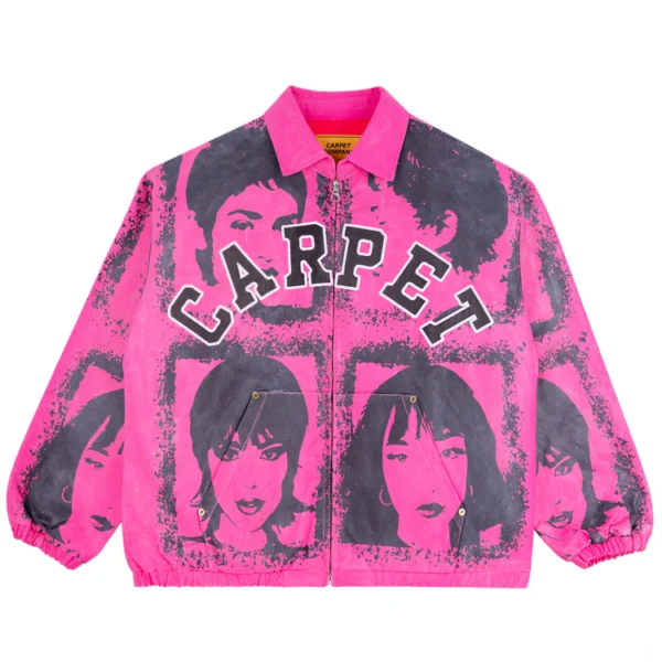 Carpetco I-Ladies Waxed Work Jacket Pink 