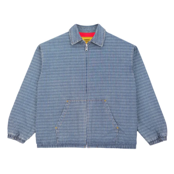 Carpetco Pinstripe Denim Work Jacket 