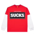 Carpetco Sucks Long sleeve Red