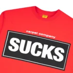 Carpetco Sucks Long sleeve Red - Image 2