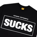 Carpetco Sucks Tee Black - Image 2