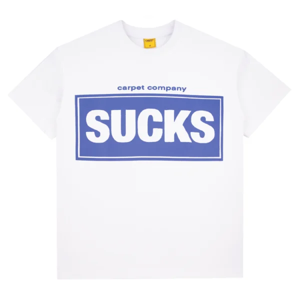 Carpetco Sucks Tee White 