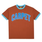 Carpetco Varsity Ringer Tee Brown