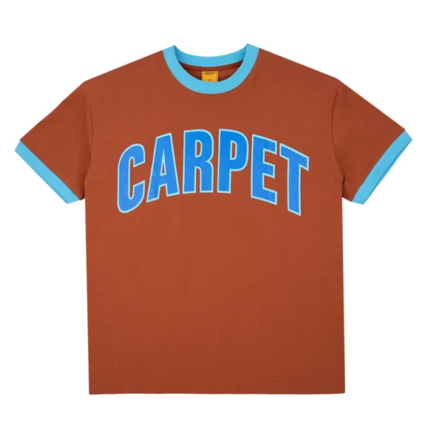Carpetco Varsity Ringer Tee Brown