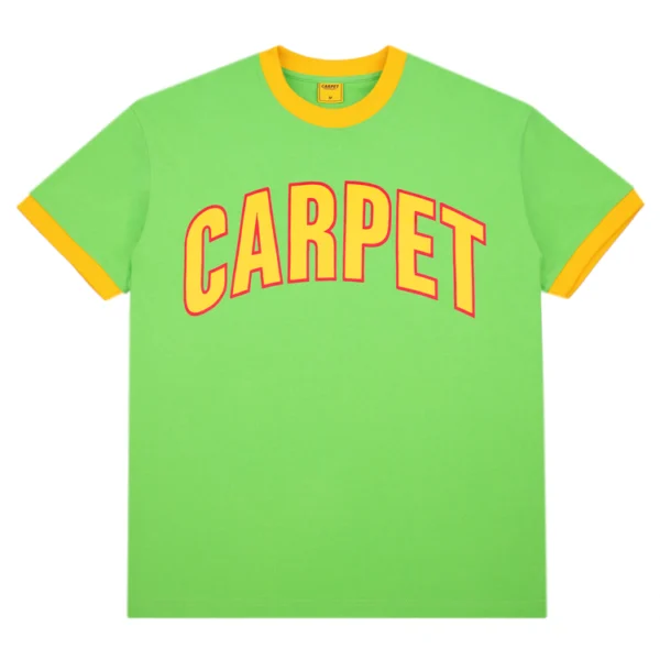 Carpetco Varsity Ringer Tee Green
